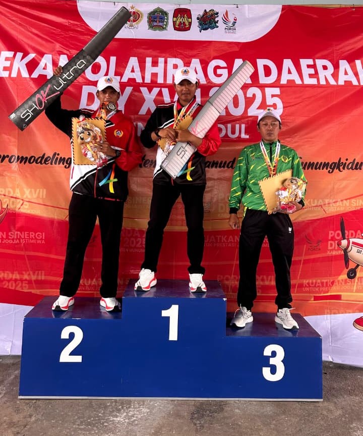 Alumni SMP N 3 Ngaglik Torehkan Prestasi Gemilang di Dunia Aeromodelling