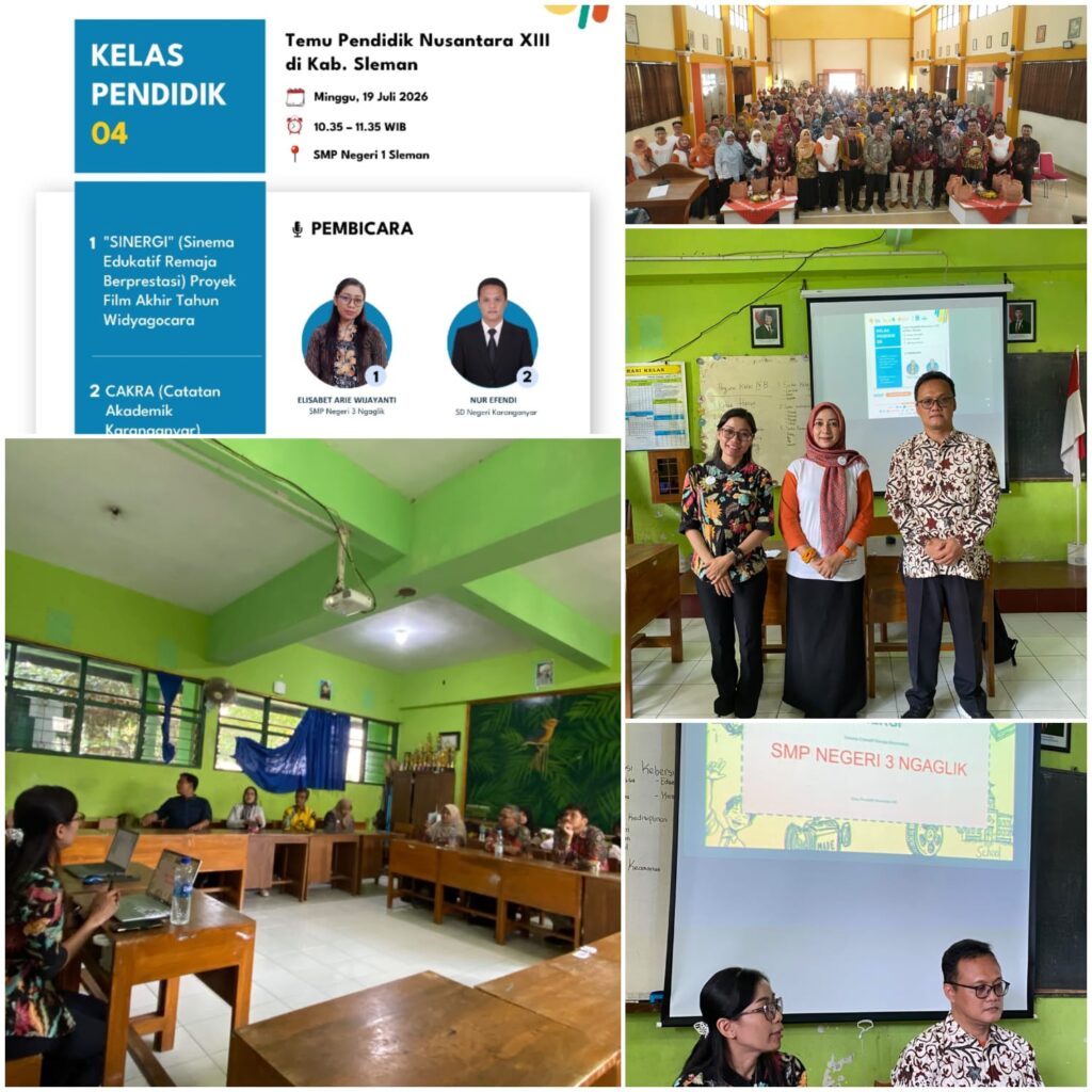 Dari Ruang Kelas ke Panggung Inspirasi: Elisabet Arie Wijayanti Perkenalkan “SINERGI” pada Temu Pendidik Nusantara XIII Kabupaten Sleman