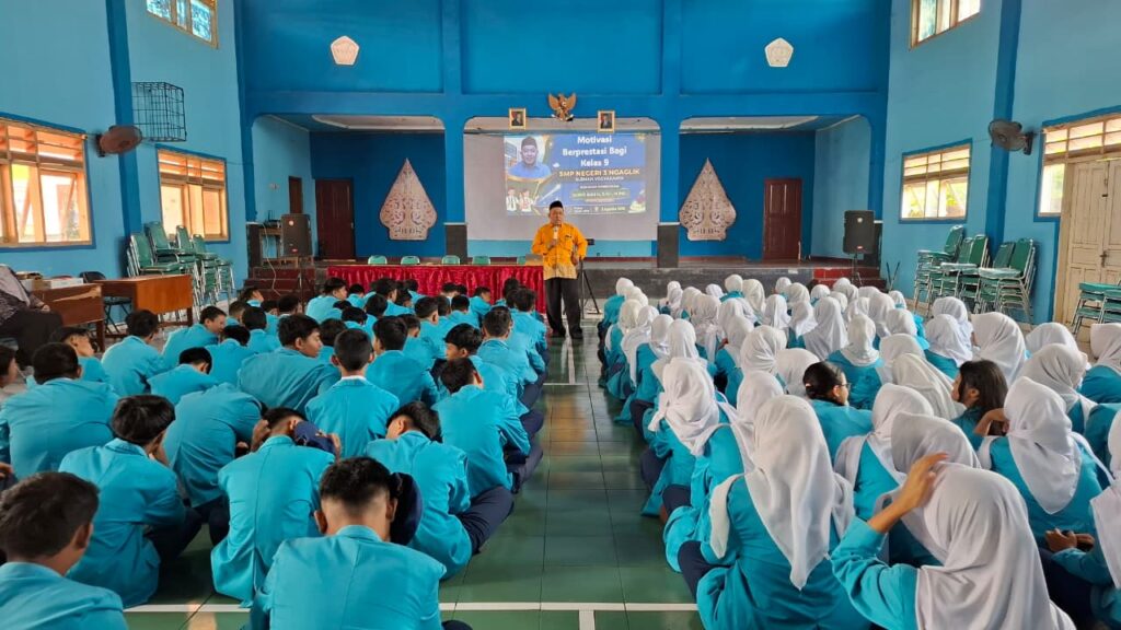 Tingkatkan Kesiapan Siswa, SMPN 3 Ngaglik Gelar Motivasi Belajar Sukses TKA/TKAD 2027