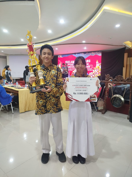 Membanggakan! SMP Negeri 3 Ngaglik Raih Juara 1 Kategori Junior dalam Lomba Coding Tingkat Kabupaten Sleman 2026